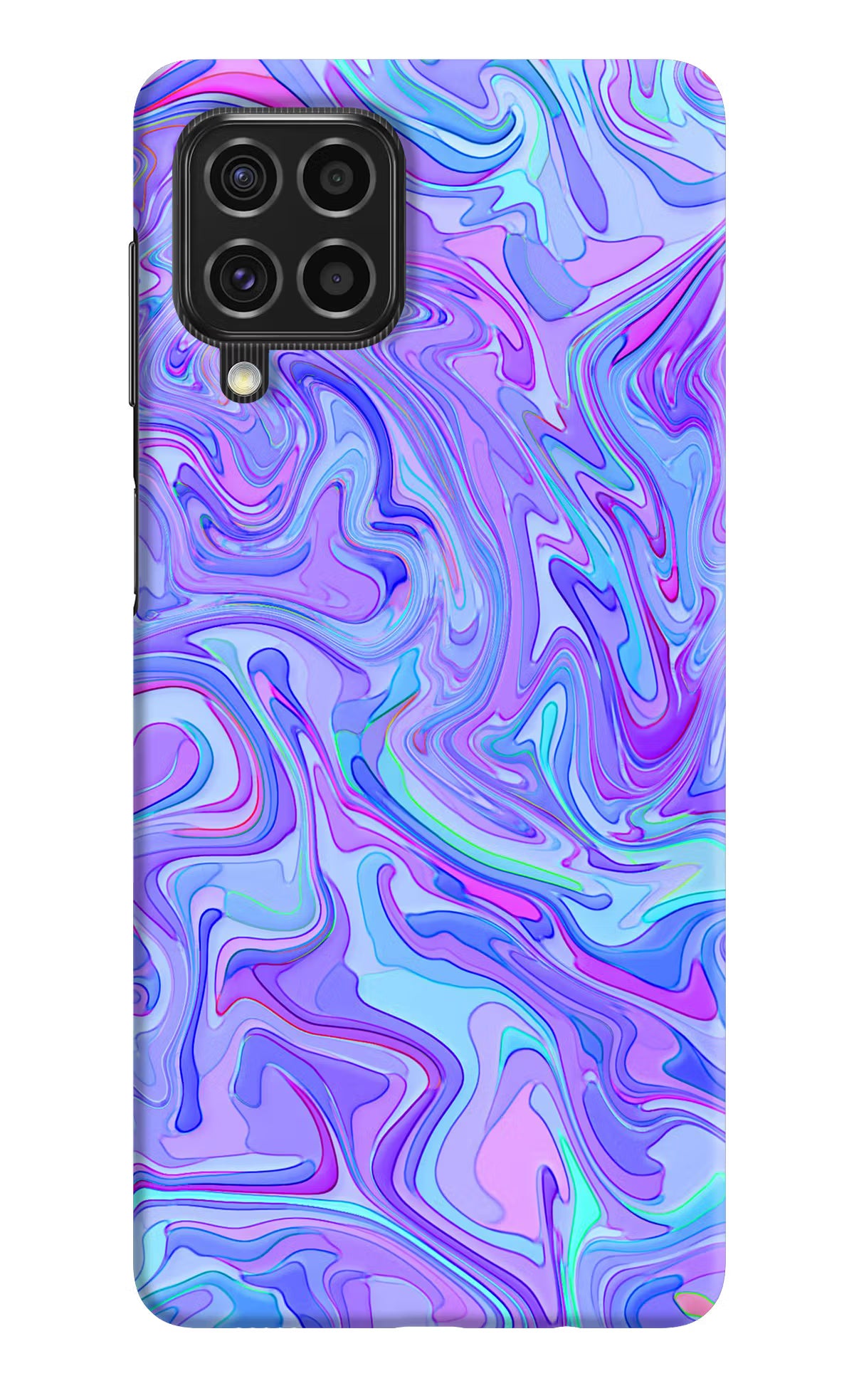 Glitter Samsung F62 Hard Case Back Cover by Casekaro