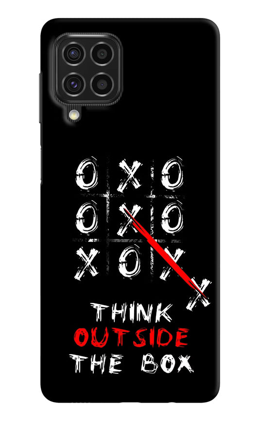 Think out of the BOX Samsung F62 Hard Case Back Cover by Casekaro