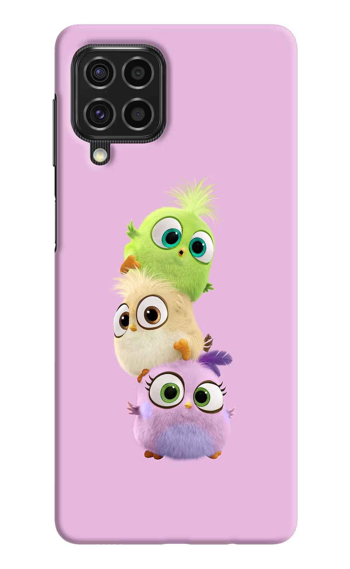 Cute Little Birds Samsung F62 Hard Case Back Cover by Casekaro