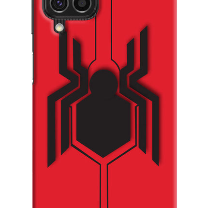 Spider Samsung F62 Hard Case Back Cover by Casekaro