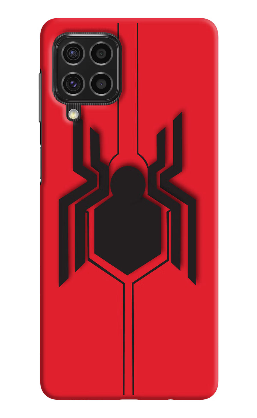 Spider Samsung F62 Back Cover, Hard case