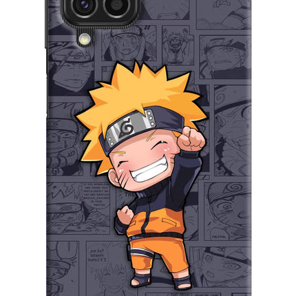 Chota Naruto Samsung F62 Hard Case Back Cover by Casekaro