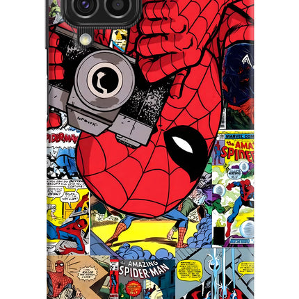 Spider Man Samsung F62 Hard Case Back Cover by Casekaro