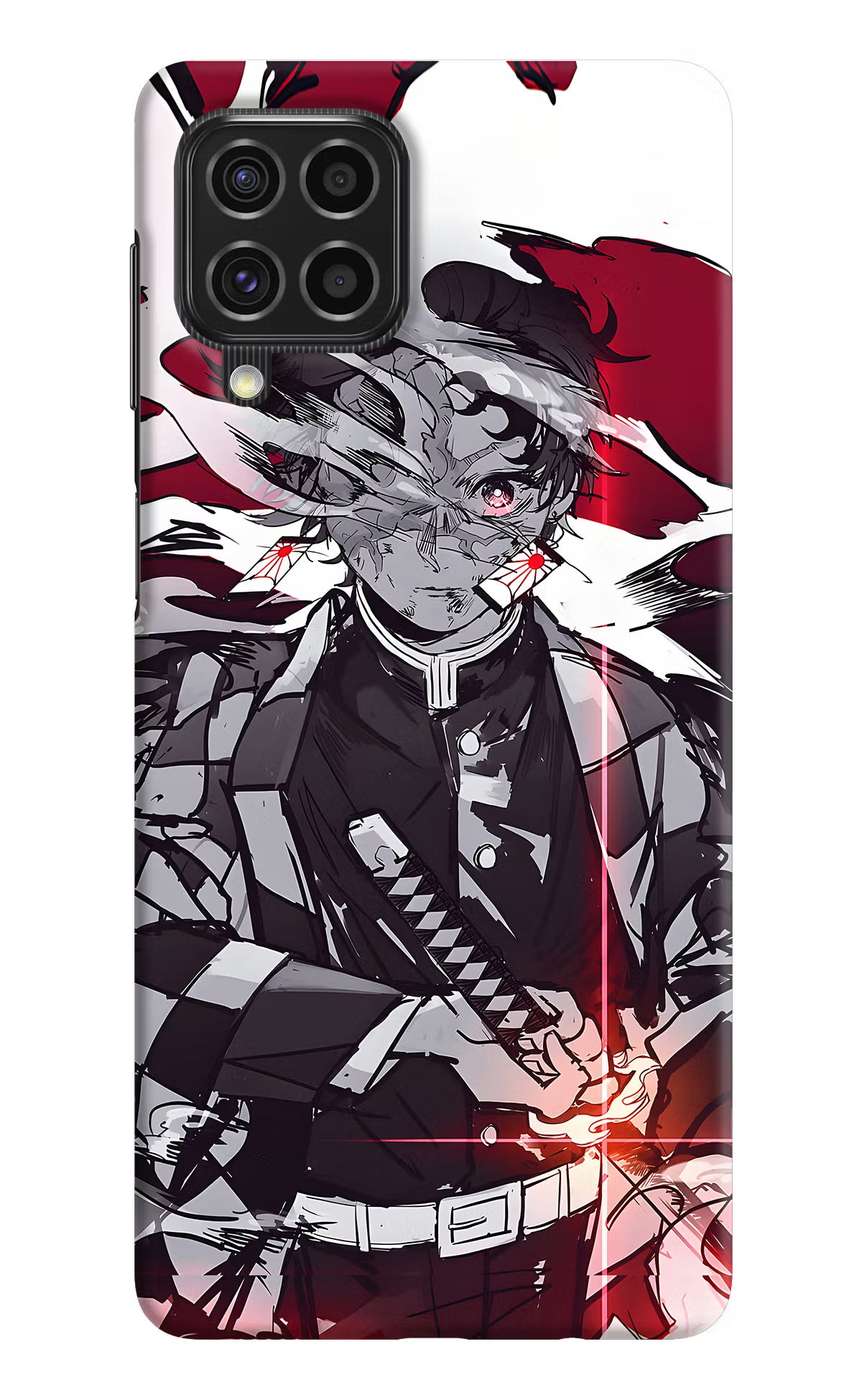 Demon Slayer Samsung F62 Hard Case Back Cover by Casekaro