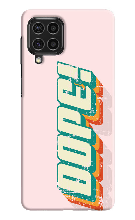 Dope Samsung F62 Hard Case Back Cover by Casekaro