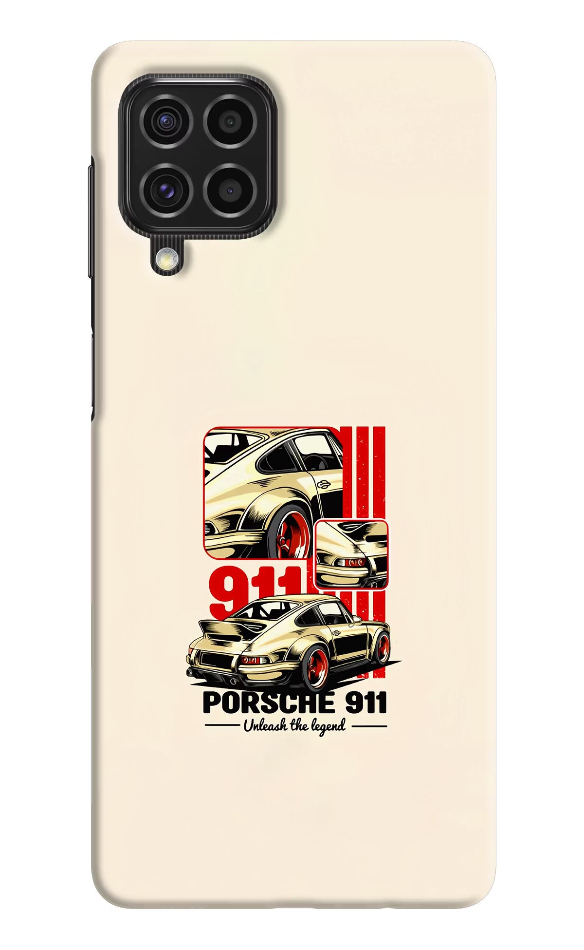 Classic Porsche 911 Samsung F62 Hard Case Back Cover by Casekaro