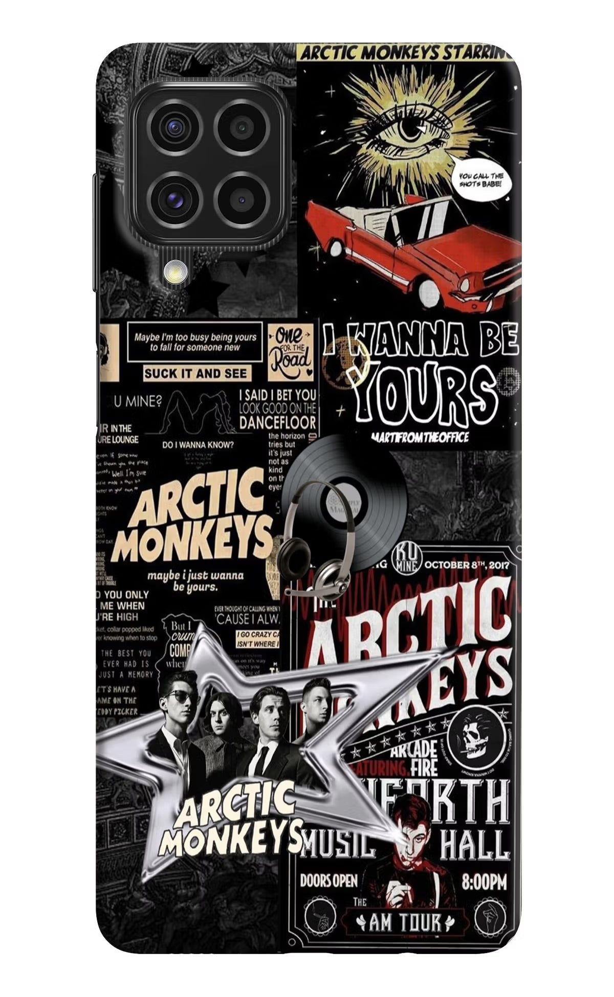 Arctic Monkeys Samsung F62 Hard Case Back Cover by Casekaro