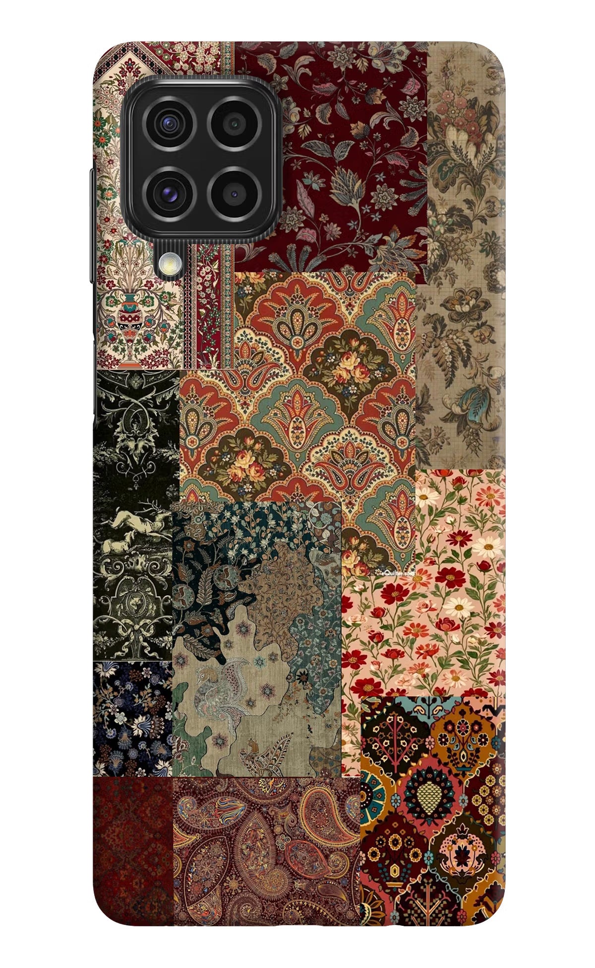 Desi Print Samsung F62 Hard Case Back Cover by Casekaro