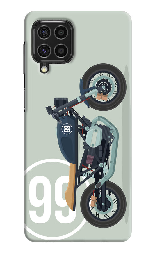 Classic Cafe Racer 99 Samsung F62 Hard Case Back Cover by Casekaro