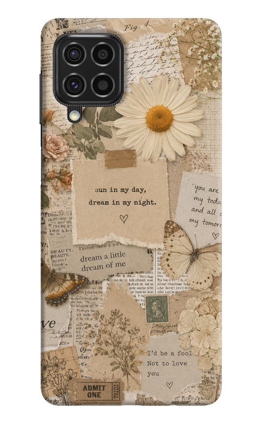 Vintage case Samsung F62 Back Cover