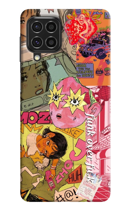 Funkover Samsung F62 Back Cover