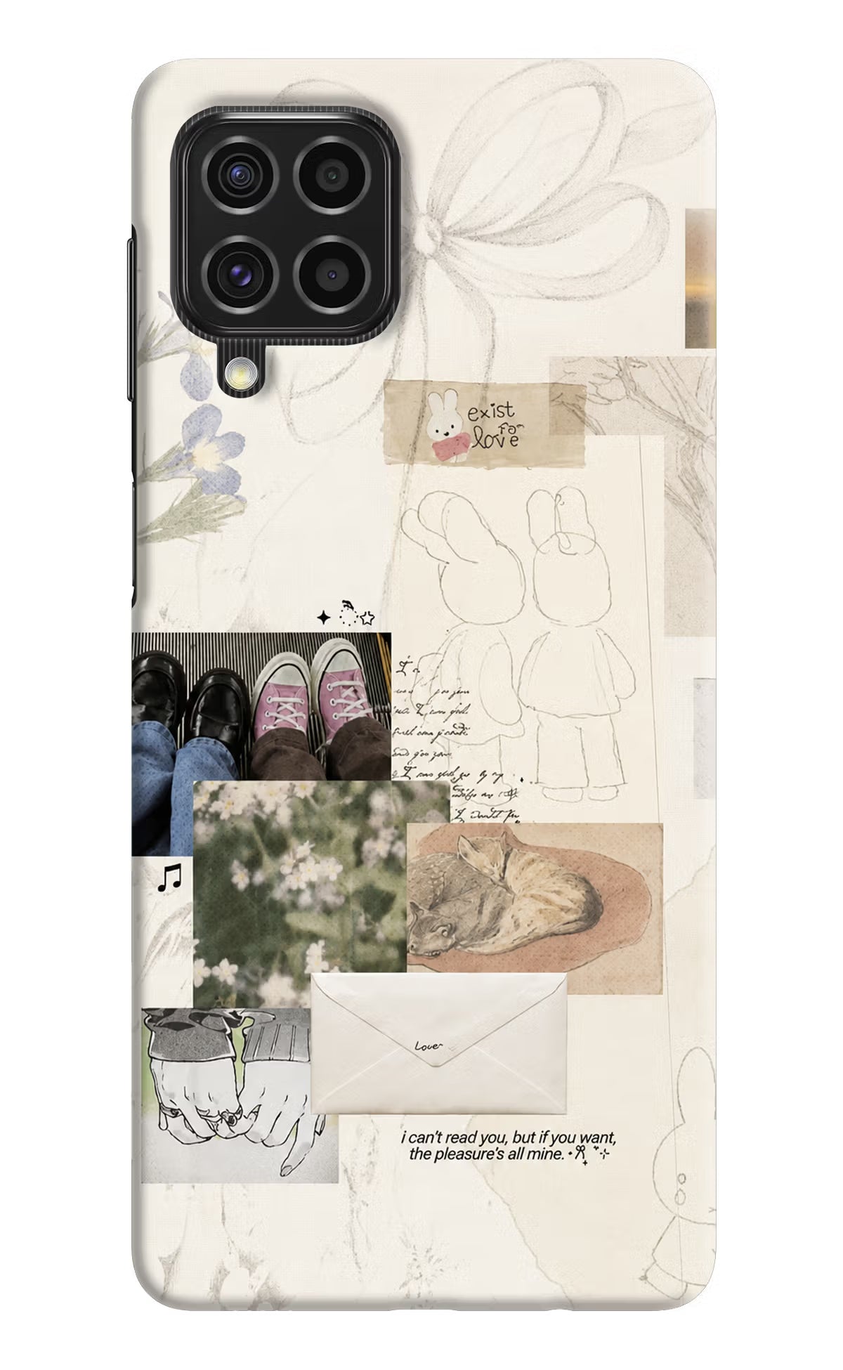 Soft Aesthetic Samsung F62 Back Cover