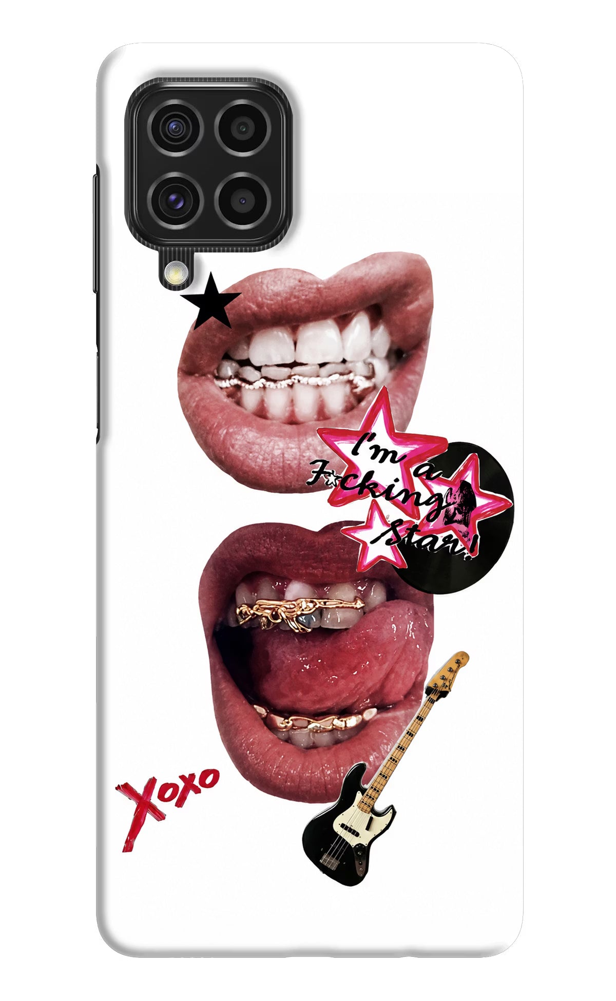 Rockstar Samsung F62 Back Cover