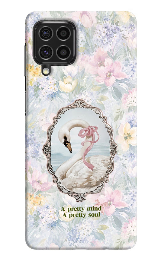 Pretty Mind Pretty Soul Samsung F62 Hard Case Back Cover by Casekaro