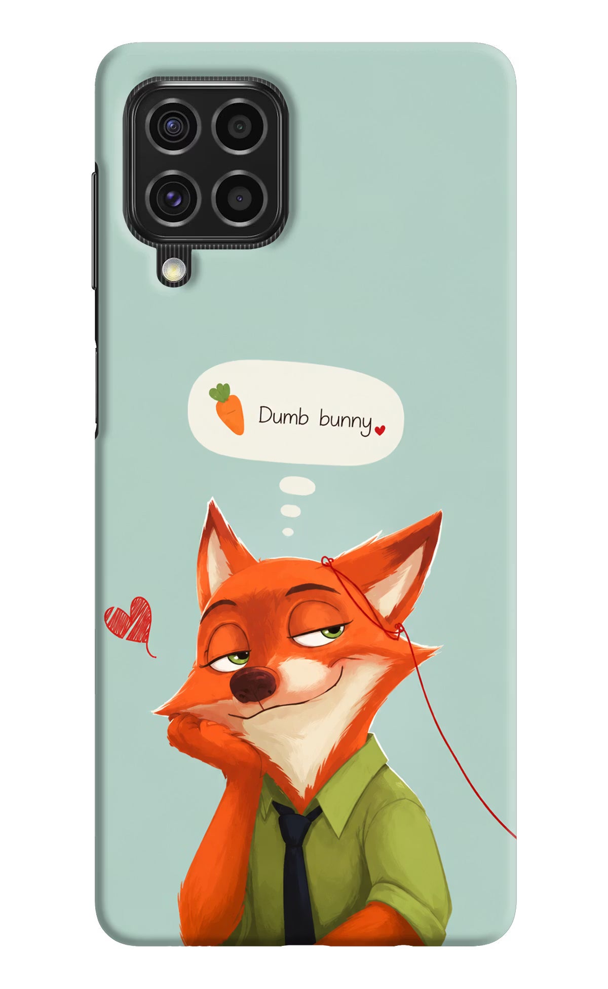Nick Charm Samsung F62 Back Cover