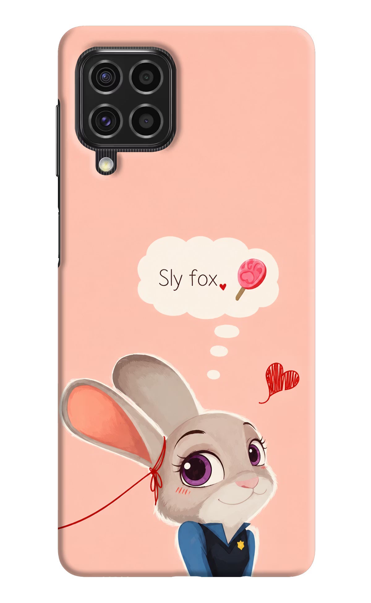 Judy Charm Samsung F62 Back Cover