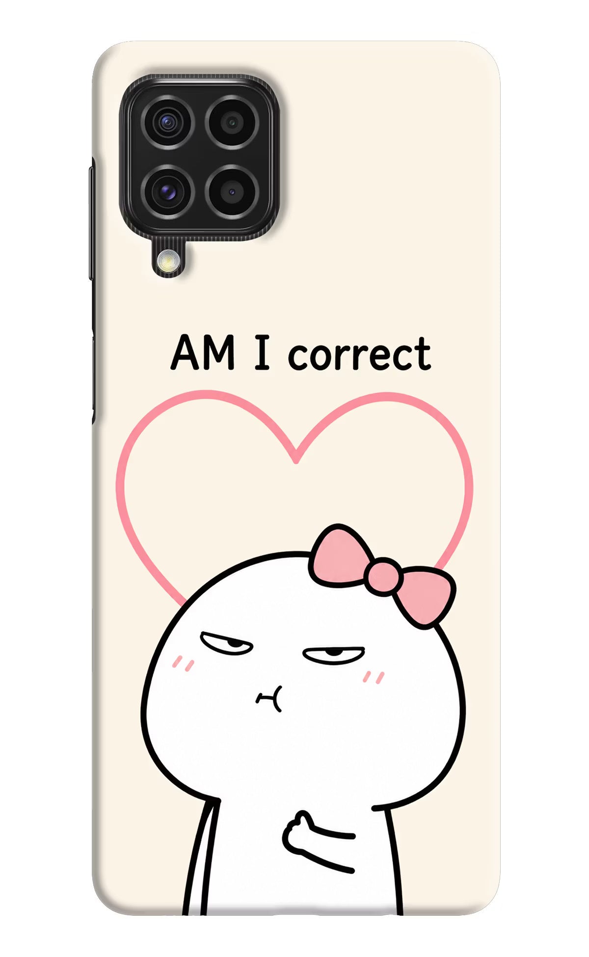 Always Right Samsung F62 Back Cover