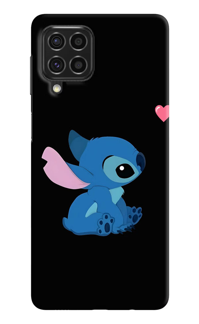 Stitch Crush Samsung F62 Hard Case Back Cover by Casekaro