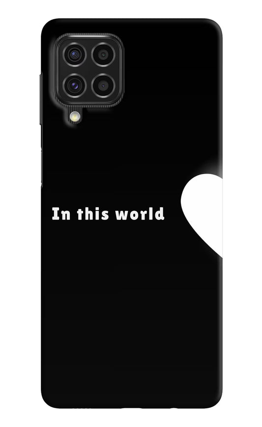 This World Samsung F62 Hard Case Back Cover by Casekaro