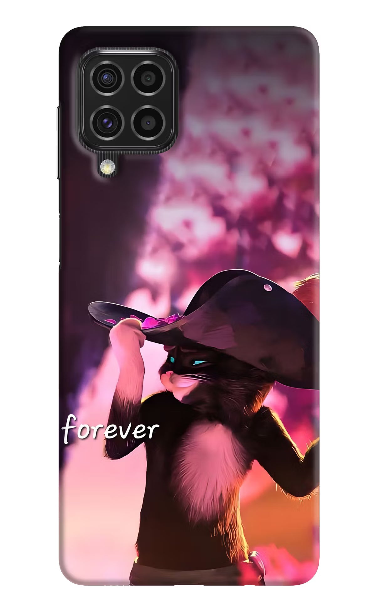 Forever Cat Samsung F62 Back Cover