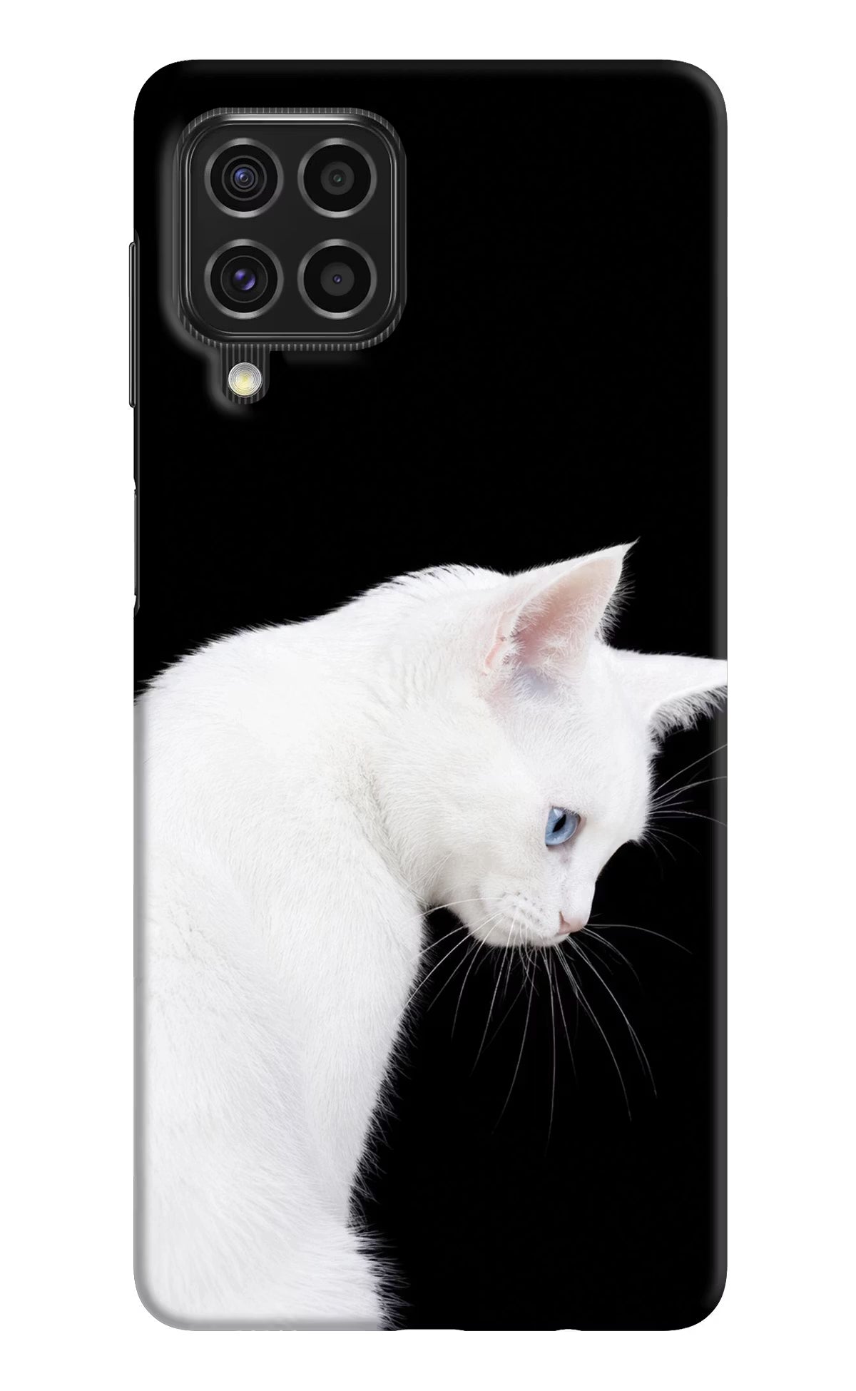 Snow Gaze Samsung F62 Back Cover
