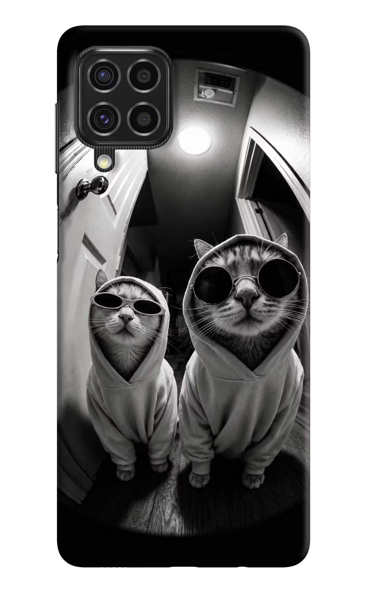 Hood Cats Samsung F62 Back Cover