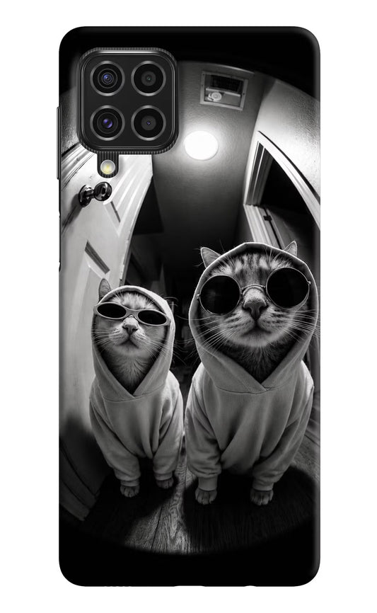 Hood Cats Samsung F62 Hard Case Back Cover by Casekaro