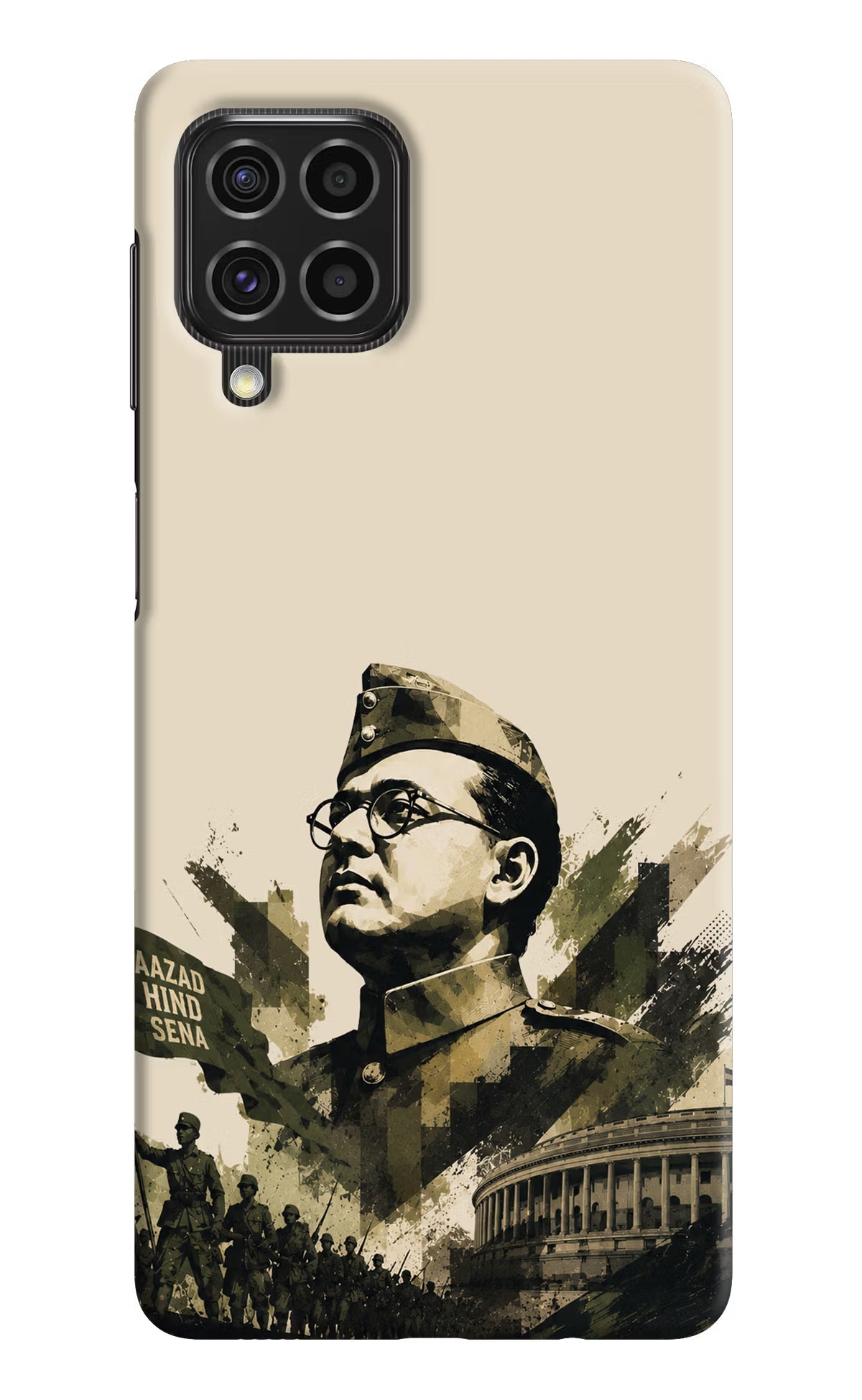 Netaji Rising Samsung F62 Back Cover