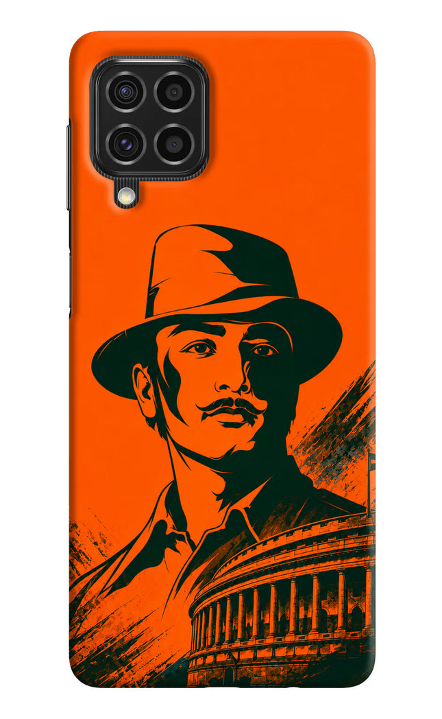 Bhagat Singh Legacy Samsung F62 Hard Case Back Cover by Casekaro