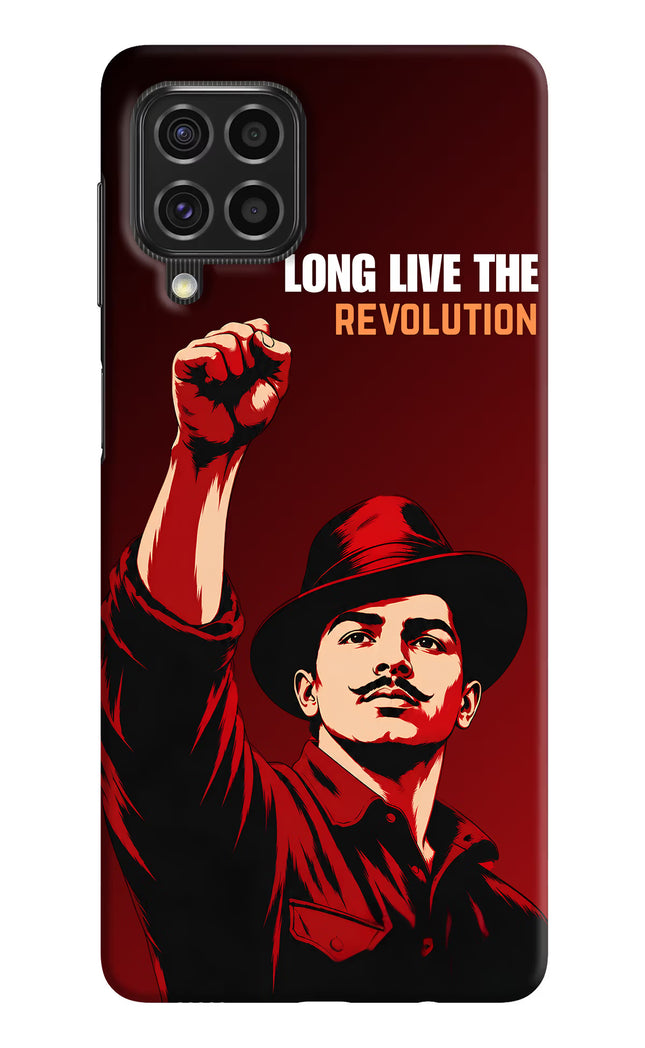 Bhagat Singh Revolution Samsung F62 Hard Case Back Cover by Casekaro