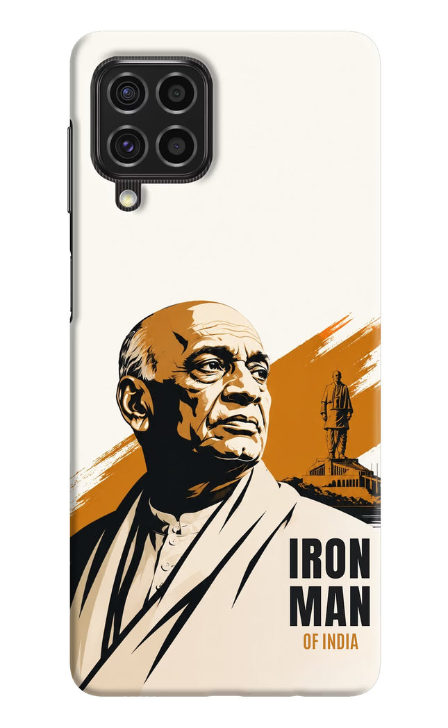 Sardar Patel Iron Will Samsung F62 Hard Case Back Cover by Casekaro
