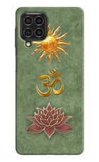 Om & Lotus Samsung F62 Back Cover