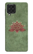 Lotus Grace Samsung F62 Back Cover