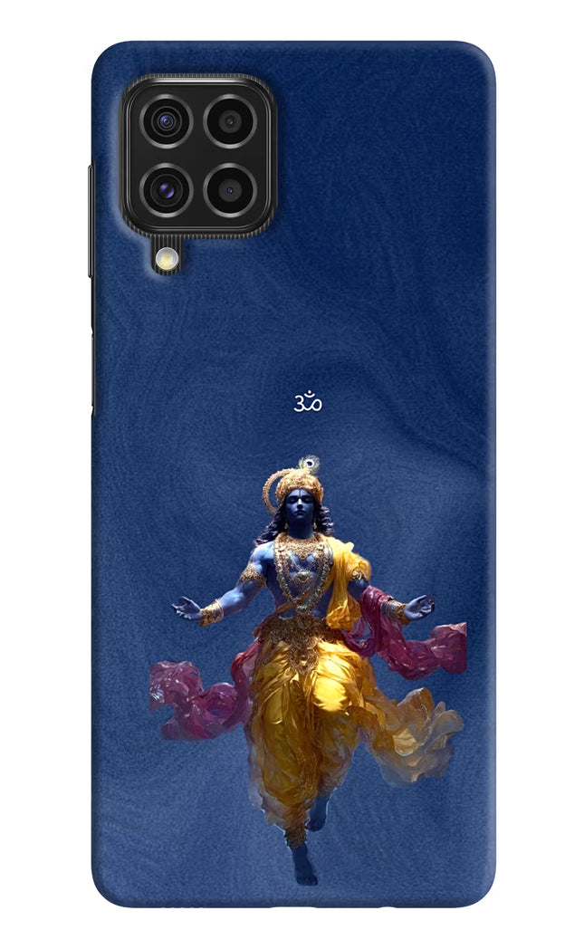 Cosmic Krishna Samsung F62 Hard Case Back Cover by Casekaro