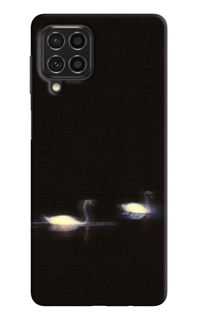 Silent Swans Samsung F62 Hard Case Back Cover by Casekaro