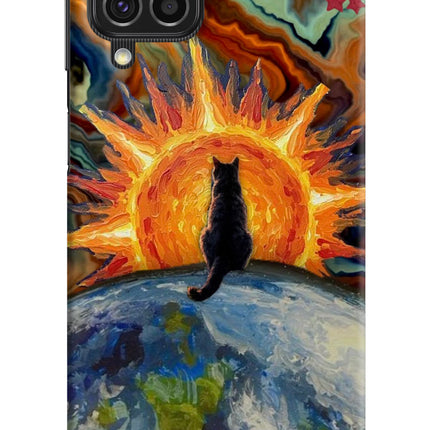 Sunrise Beyond Samsung F62 Hard Case Back Cover by Casekaro
