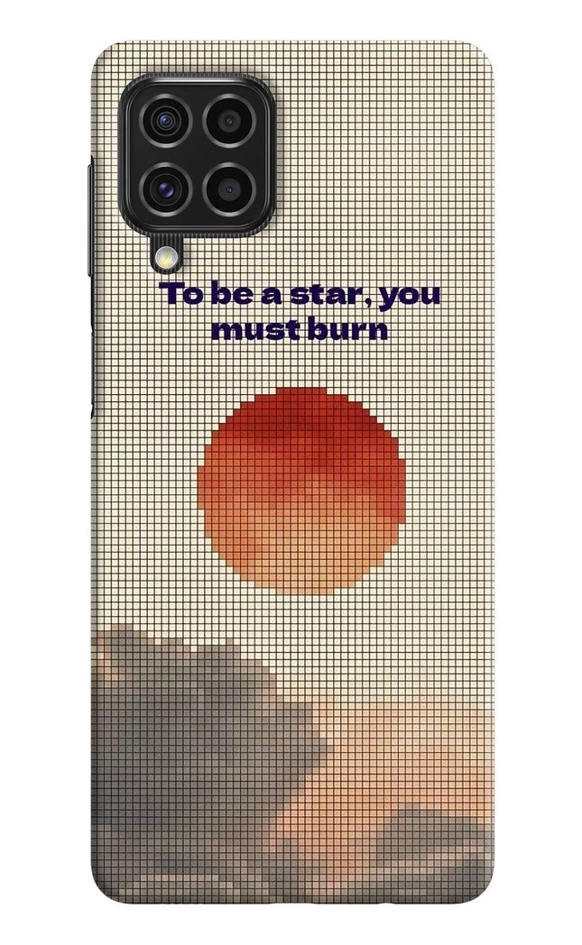 Pixel Sun Samsung F62 Hard Case Back Cover by Casekaro