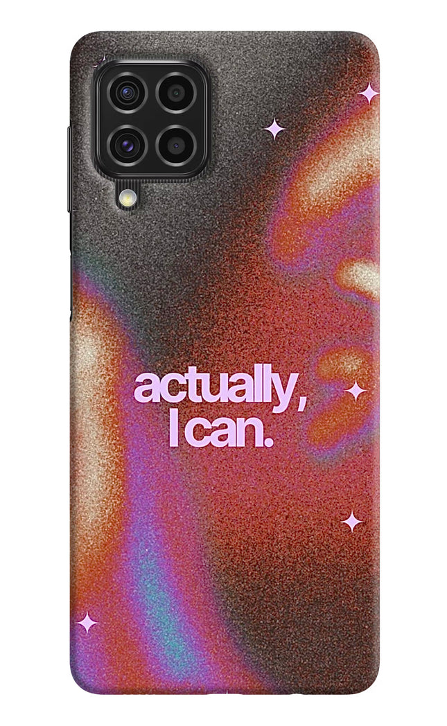 Pink Aura Samsung F62 Hard Case Back Cover by Casekaro