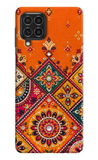 Kutch Glow Samsung F62 Hard Case Back Cover by Casekaro
