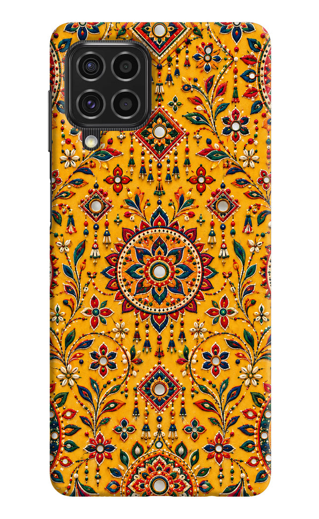 Sunlit Aura Samsung F62 Hard Case Back Cover by Casekaro