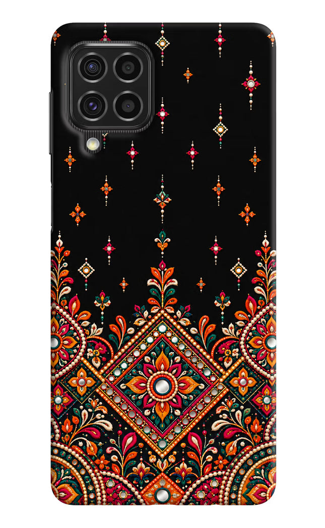Noir Mehfil Samsung F62 Hard Case Back Cover by Casekaro