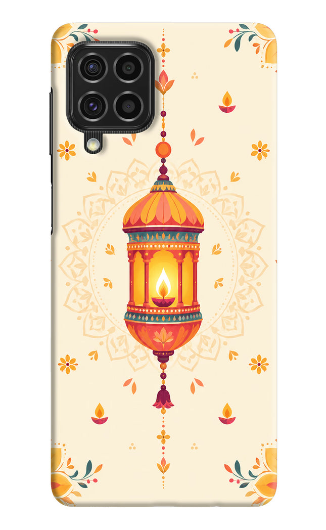 Golden Lantern Samsung F62 Hard Case Back Cover by Casekaro