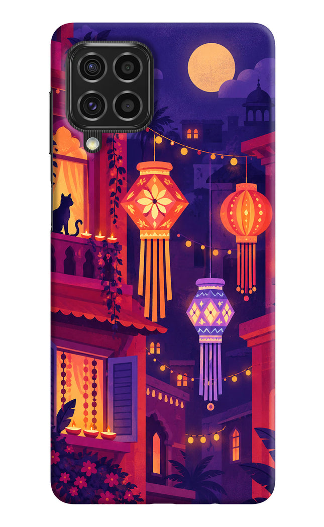 Lantern Lane Samsung F62 Hard Case Back Cover by Casekaro