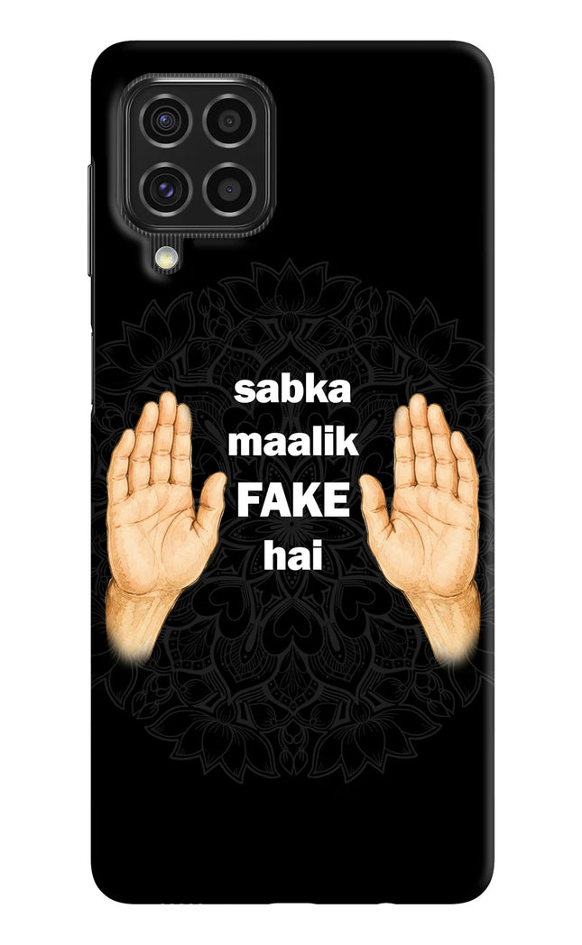 Sabka Malik Fake Samsung F62 Hard Case Back Cover by Casekaro