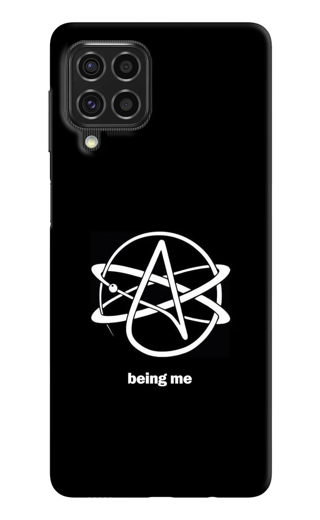 Atheist Symbol Samsung F62 Hard Case Back Cover by Casekaro
