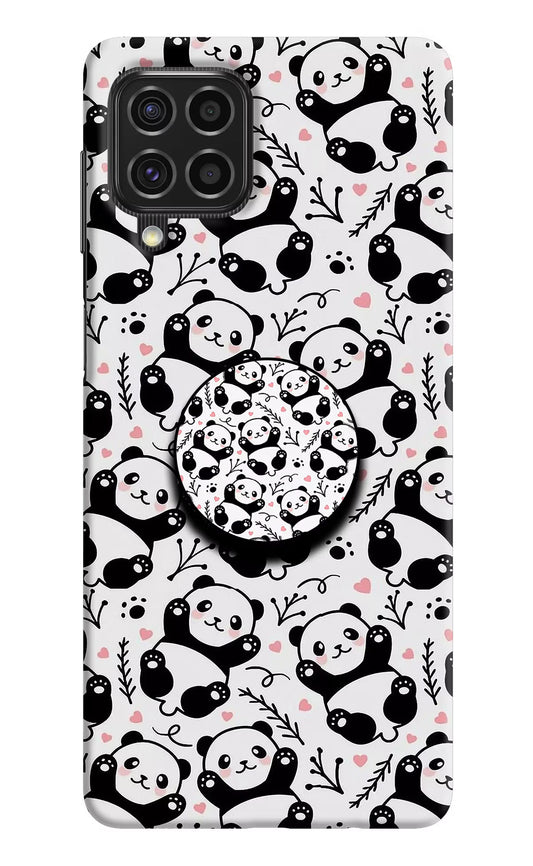 Cute Panda Samsung F62 Pop Case by Casekaro