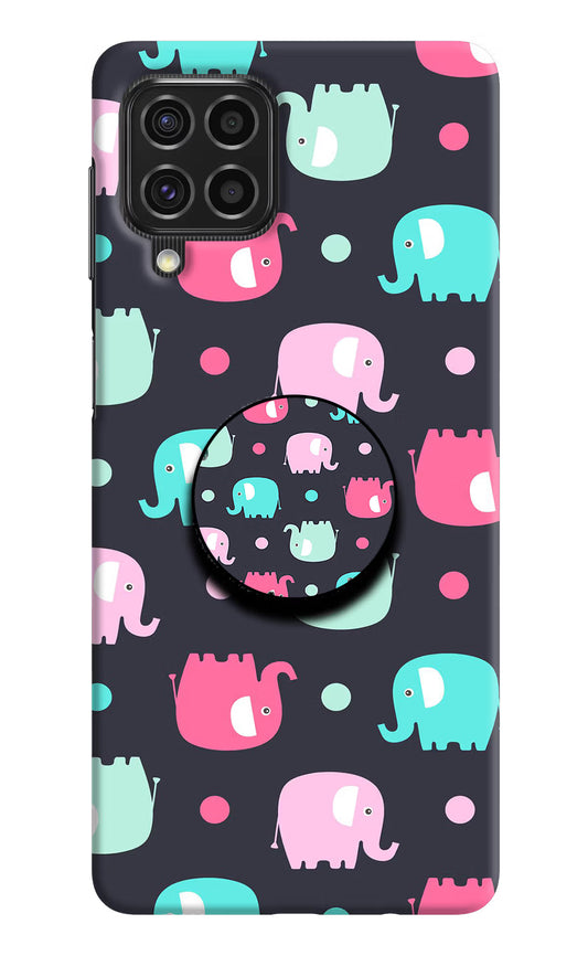 Baby Elephants Samsung F62 Pop Case by Casekaro