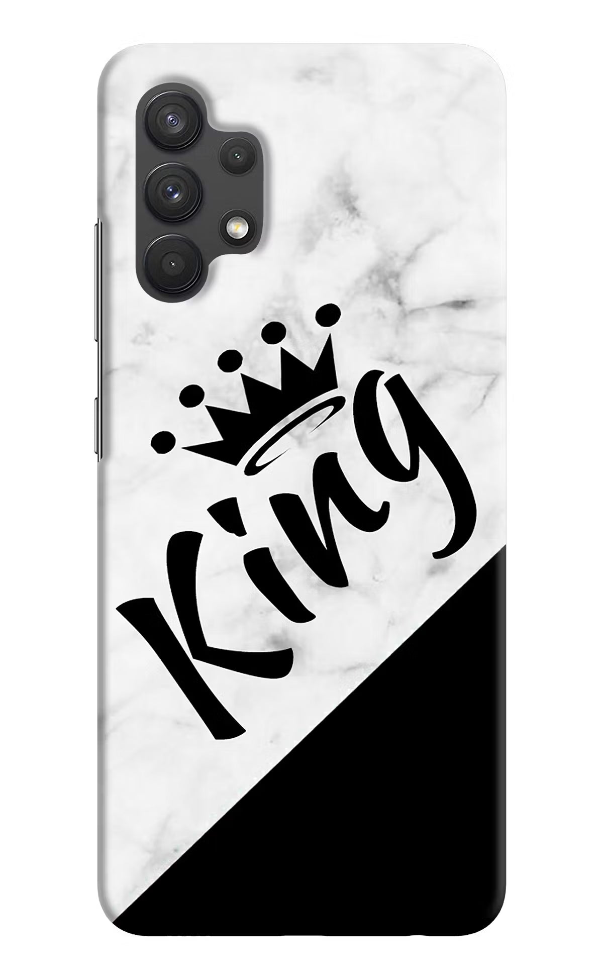 King Samsung A32 4G Hard Case Back Cover by Casekaro