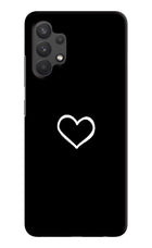 Heart Samsung A32 4G Hard Case Back Cover by Casekaro