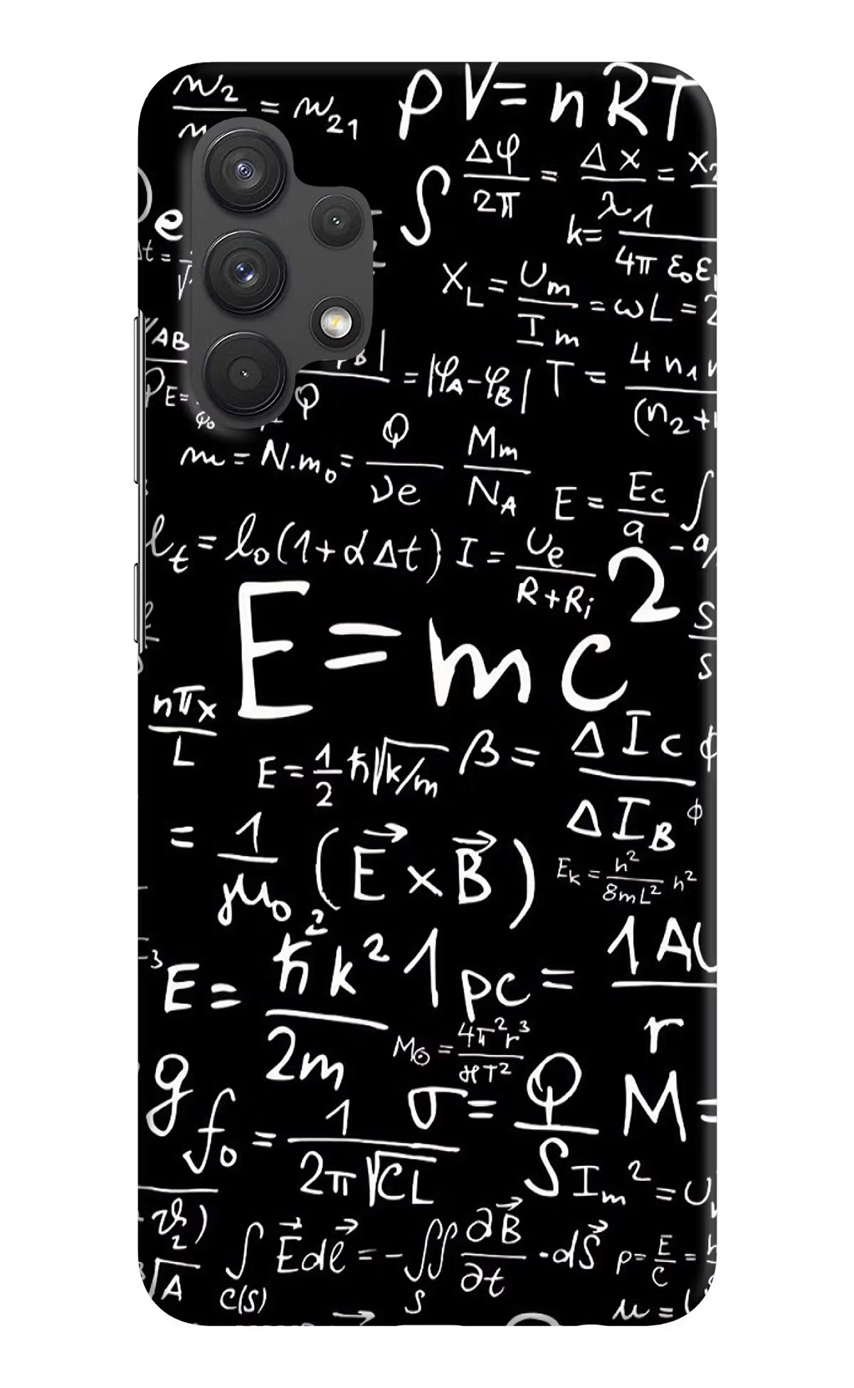 Physics Formula Samsung A32 4G Hard Case Back Cover by Casekaro